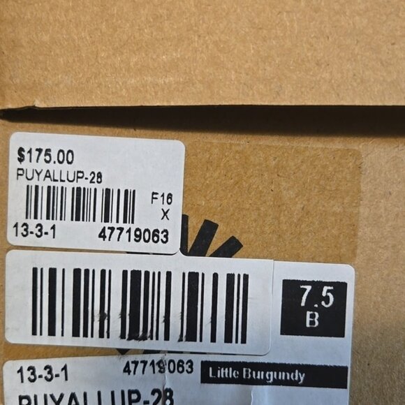 UGG Croft Luxe Quilt Leather Lace Up Shearling Boots Chestnut Brown Women 7.5 - Picture 9 of 12